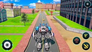 BMX Robot Transform Mosquito: Robot BMX Games Screenshot 2