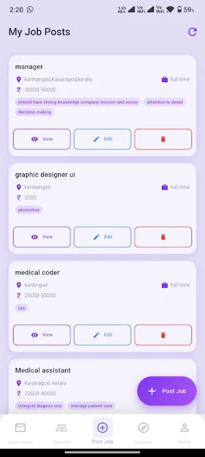 Hire Hub Screenshot 3