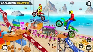 Real Bike Stunt Master: New Superbike Racing Games Screenshot 0