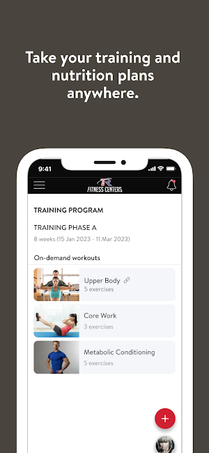 TR Fitness Screenshot 2