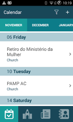 Agenda IASD Screenshot 0
