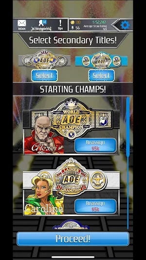 Modern Mania Wrestling GM Screenshot 0