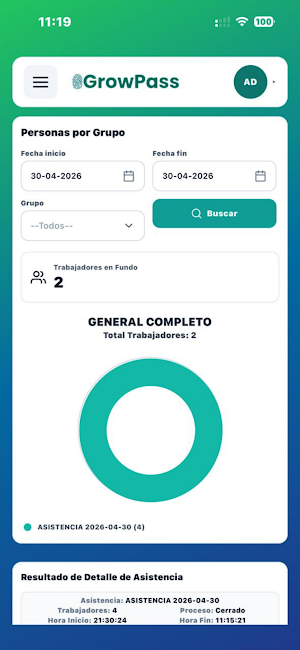 GrowPass by Cogrowers Screenshot 1