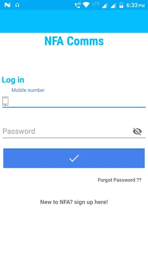 NFA-Comms(UAT) Screenshot 0