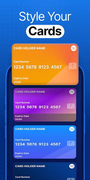Credit Card: NFC Mobile Wallet Screenshot 1