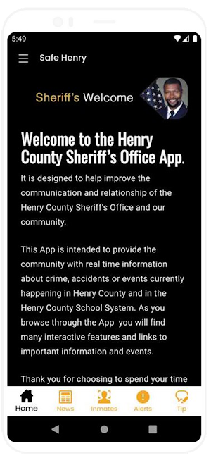 Henry County Sheriff Dept Screenshot 2