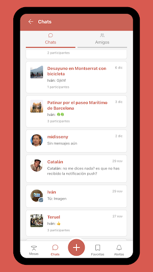 FriendTables Screenshot 2