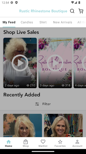 Rustic Rhinestone Boutique Screenshot 0