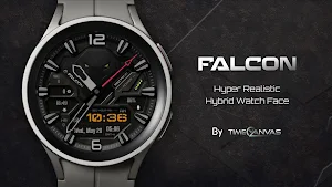 Falcon : Hybrid Watch Face Screenshot 0