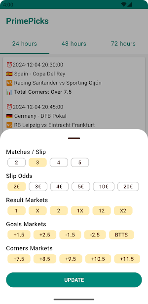 PrimePicks Screenshot 1