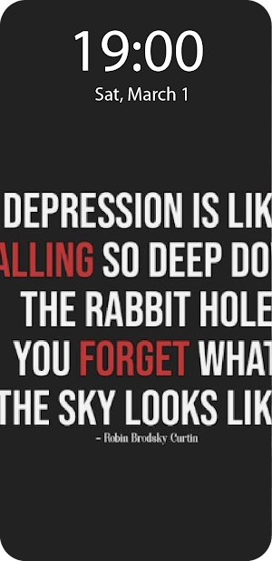 Depression Quotes Wallpaper Screenshot 2