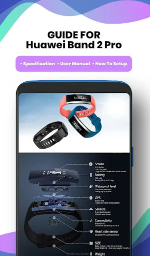 Huawei Band 2 Pro guide Screenshot 2