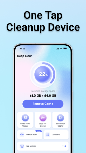 DeepClear: Phone Cleaner Screenshot 0
