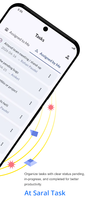 Saral Task - Share with Anyone Screenshot 1