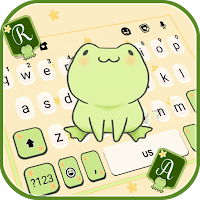 Cute Green Frog Theme