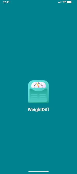 WeightDiff Screenshot 2