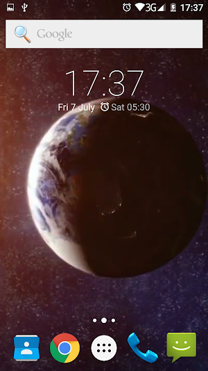 Space HD Video Wallpaper Screenshot 0