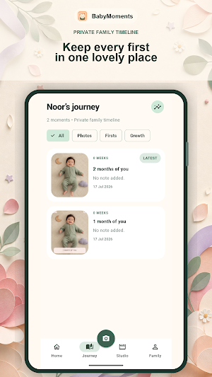 BabyMoments: Milestone Editor Screenshot 3