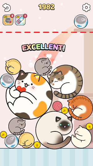 Cat Merge Game Screenshot 3