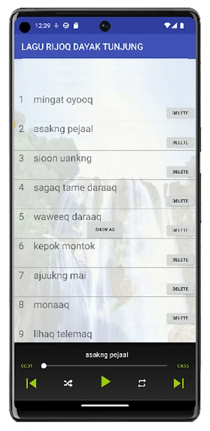 LAGU RIJOQ DAYAK TUNJUNG Screenshot 1