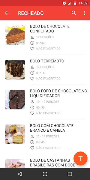 Receitas em Geral offline Screenshot 3