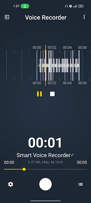 Smart Voice Recorder Screenshot 0