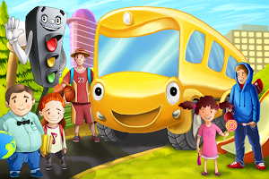 Bus Story for Kids 4-6 years Screenshot 0