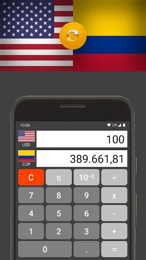 US Dollar / Colombian Peso Screenshot 0