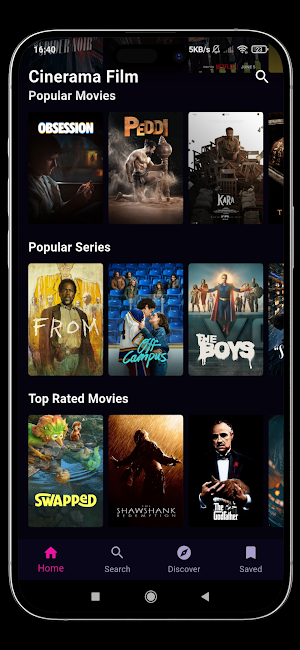 Cinerama Film– Movies, Series Screenshot 1