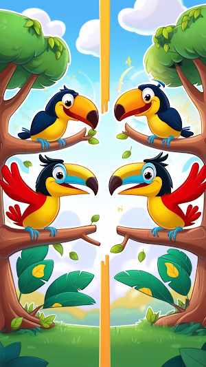 Bird Color Sort Puzzle Game IQ Screenshot 2