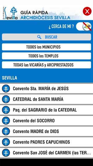 ARCHIDIÓCESIS de SEVILLA - Patrimonio Religioso Screenshot 3