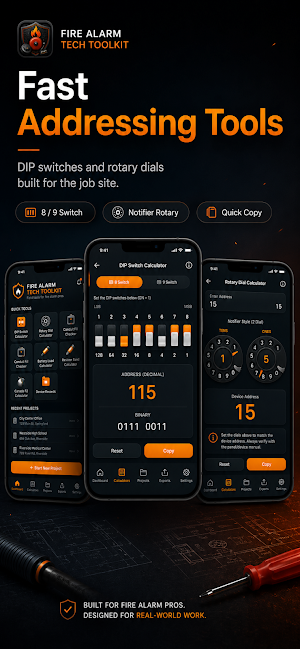 Fire Alarm Tech Toolkit Screenshot 1