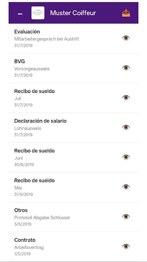 PersData Screenshot 2