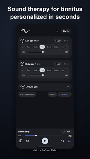 Tinnitus Match Screenshot 0