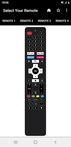 Banana TV Remote Screenshot 1