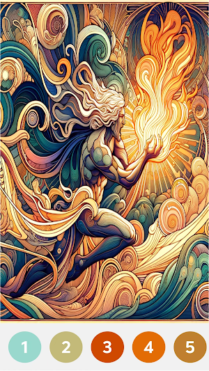 Myth Color - Color By Number Screenshot 0