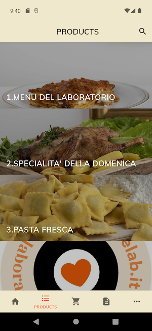 Quore - Laboratorio del cibo Screenshot 1