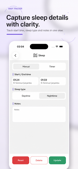 Bebeğim - Bebek Takibi Screenshot 3