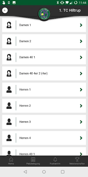1. TC Hiltrup Screenshot 1