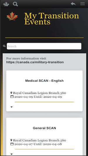 My Transition Services Screenshot 2