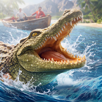 Wild Angry Crocodile Sim