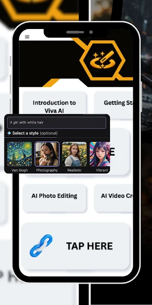 Viva AI : Art Generator Tips Screenshot 1