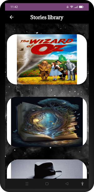 stories library Screenshot 0