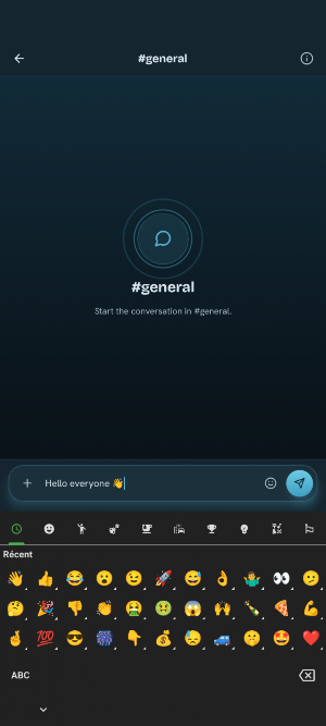 OctoChat: Secure Team Chat Screenshot 1