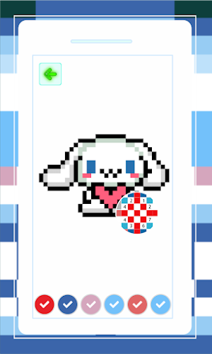 Cinnamoroll Pixel Art Screenshot 0