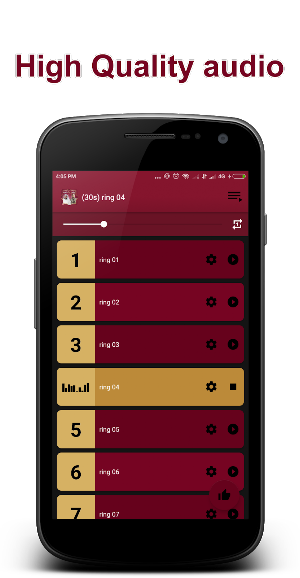 Popular Islamic Ringtones Screenshot 1