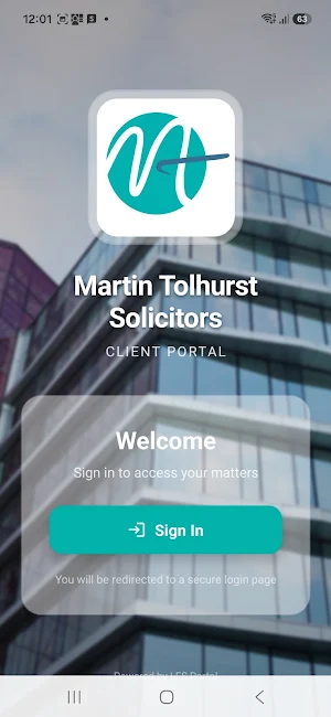 Martin Tolhurst Client Hub Screenshot 0