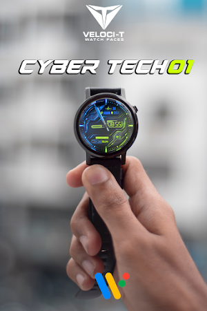 Cyber Tech 01 Watch Face Screenshot 1