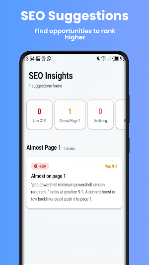 GSC Dashboard Screenshot 2