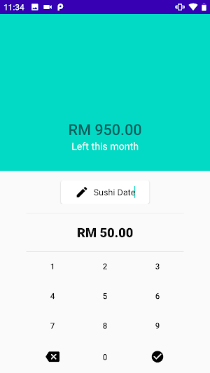 Wishlist - Budget Tracker Screenshot 1